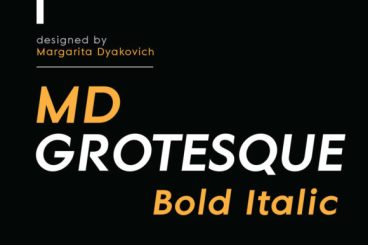 MD Grotesque Bold Italic