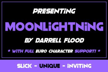 Moonlightning Font