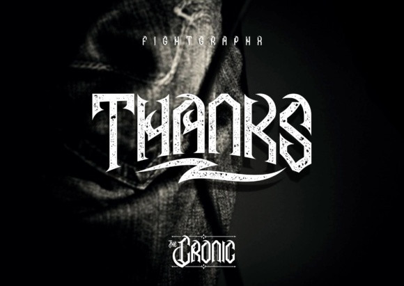 The Cronic Font