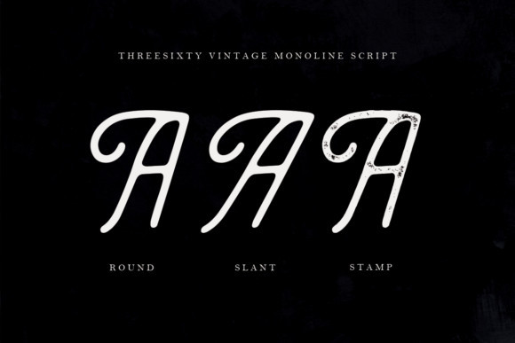 Threesixty Font
