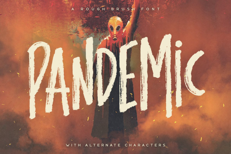 Pandemic - Brush Font