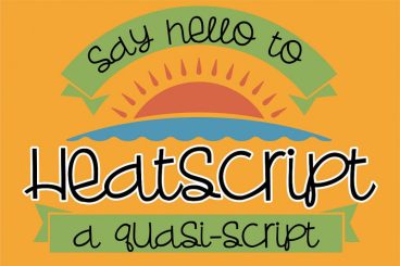 ZP Heatscript Font