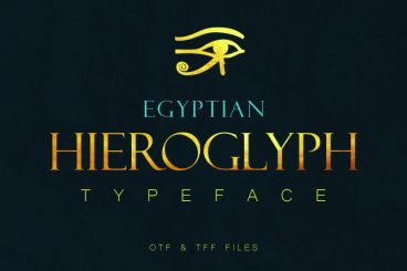 Egyptian Hieroglyph Typeface