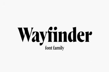 Wayfinder CF warm vintage serif font