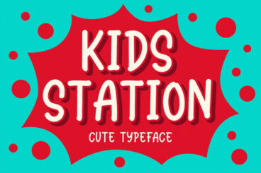 Station Kids - Cute Font