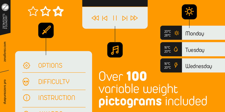 Duepuntozero Font Family Duepuntozero Font Family