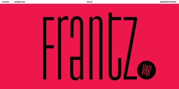 TT Frantz Font Family