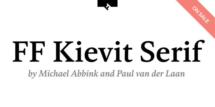 FF Kievit Serif Font Family
