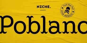 Poblano Font