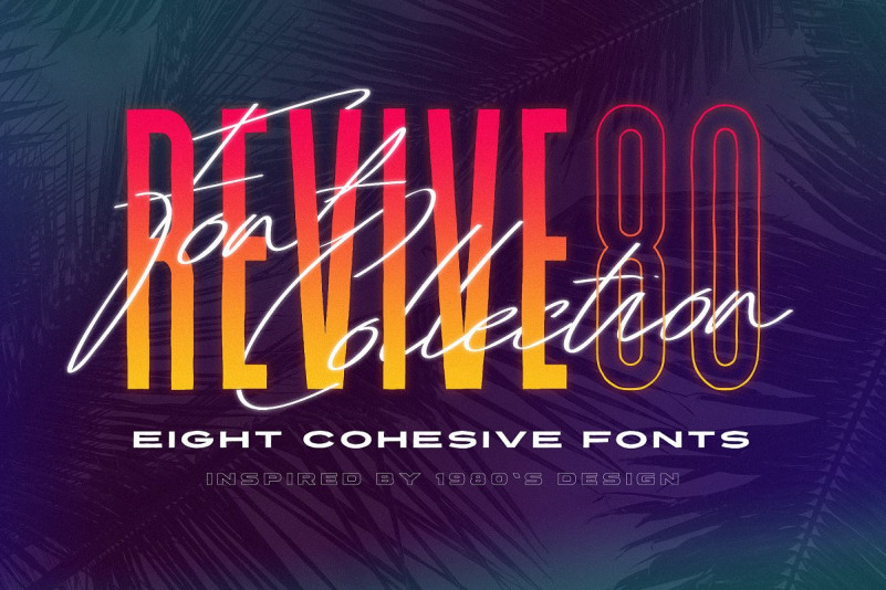 Revive 80 - Retro Font