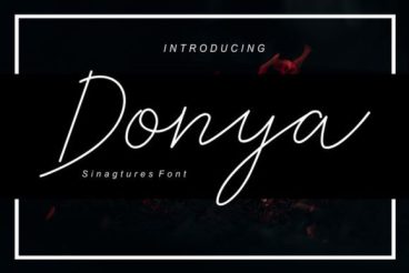 Donya font