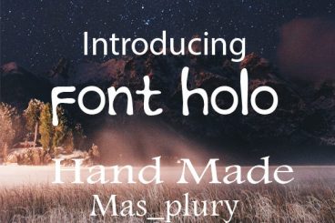 Font Holo Font