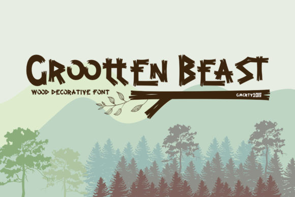 Grootten Beast Font