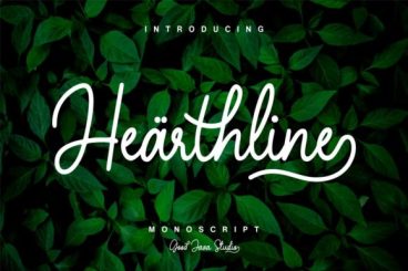 Hearthline Font