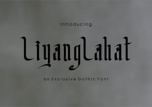 Liyanglahat Font