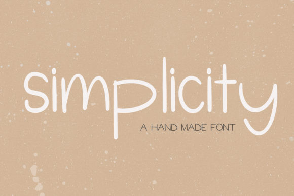 Simplicity Font