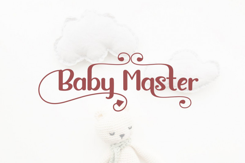 Baby Master Font Baby Master Font