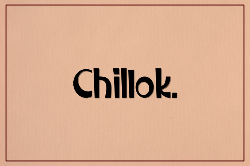 Chillok Regular Font
