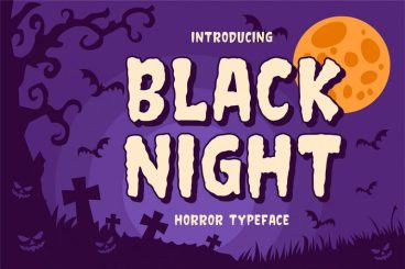 Black Night Font