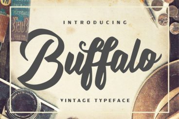 Buffalo Vintage Font