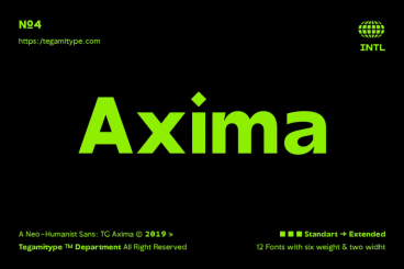 TG Axima Font