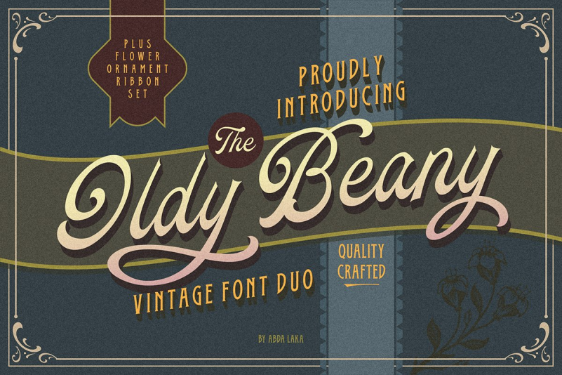 Oldy Beany Font