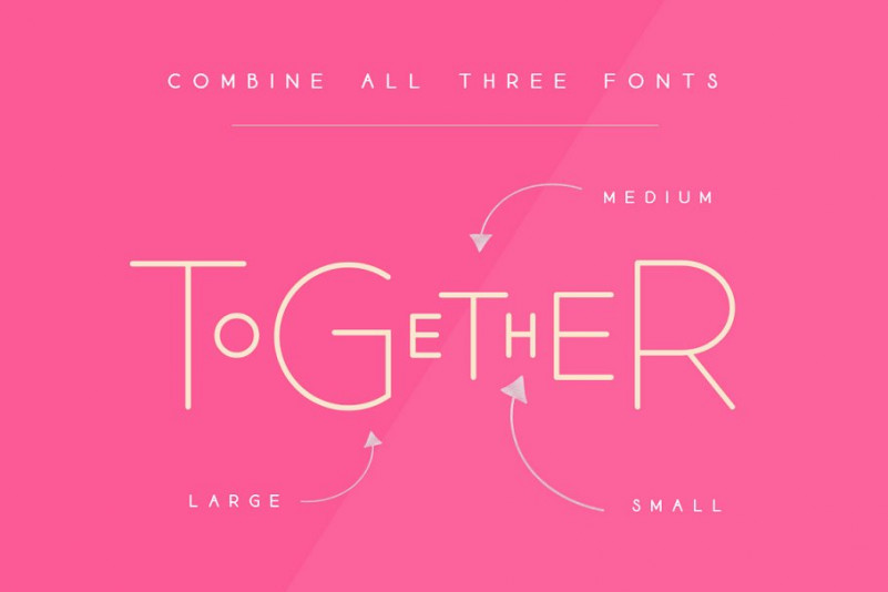 The Lollapalooza Font