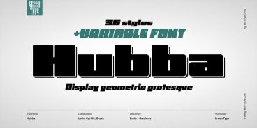 Hubba Font