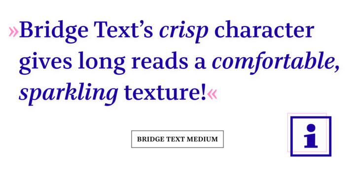Bridge Text Font