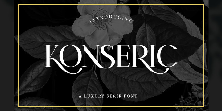 Konseric Font