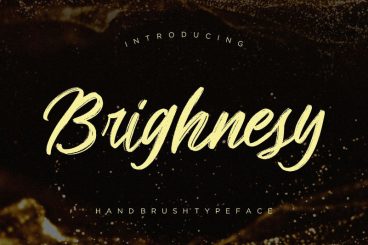 Brighnesy Hand Font