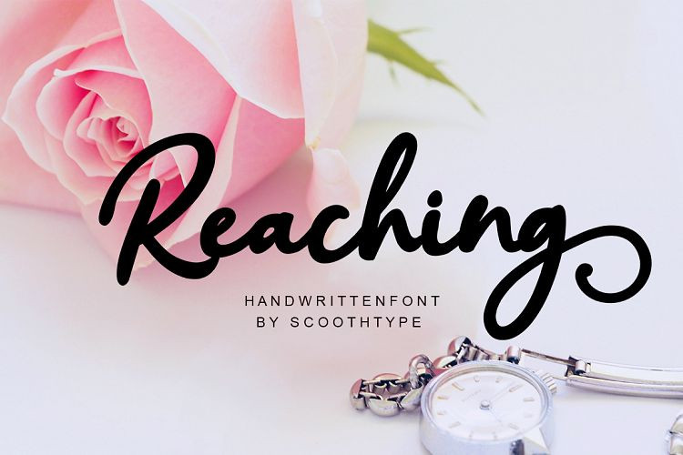 Reaching Font