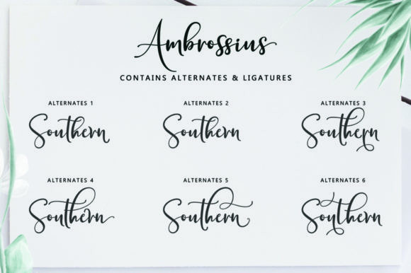 Ambrossius Font