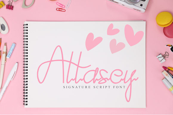 Attasey Signature Font