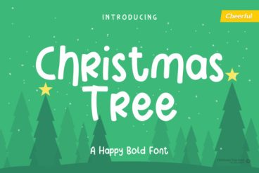 Christmas Tree Font