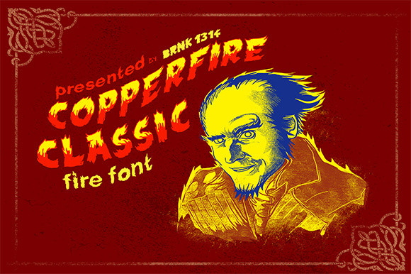 Copperfire Font