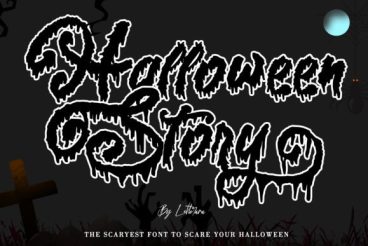 Halloween Story Font