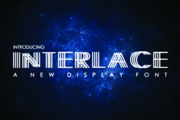 Interlace Font