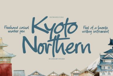Kyoto Northern Font