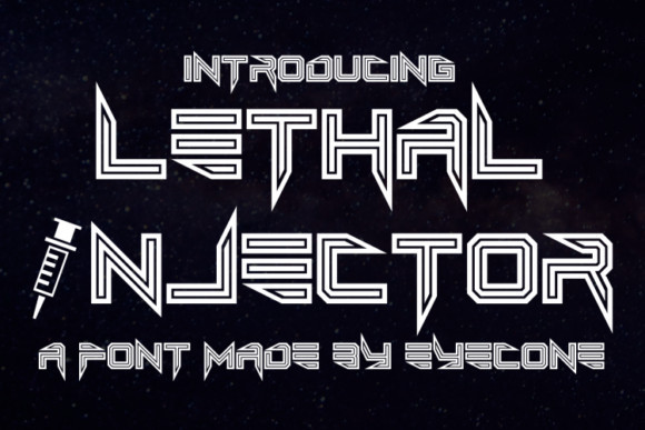 Lethal Injector Font