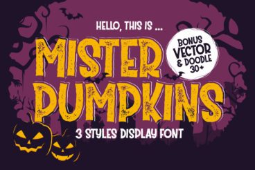 Mister Pumpkins Font
