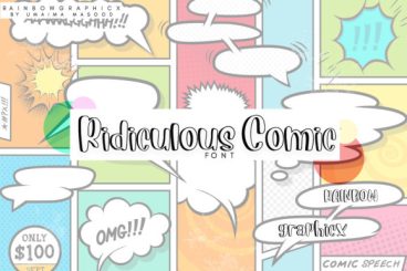 Ridiculous Comic Font