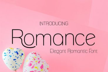 Romance Font