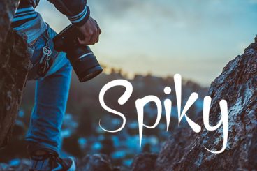 Spiky Font
