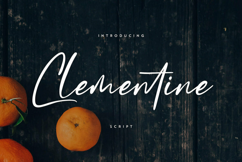 Clementine Font Clementine Font