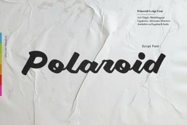 Polaroid Font