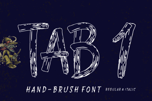 Tab 1 Font