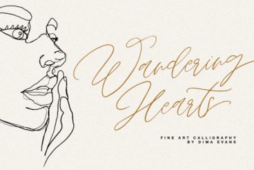 Wandering Hearts Font