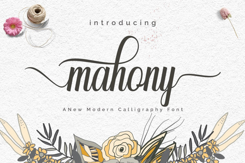 mahony Font