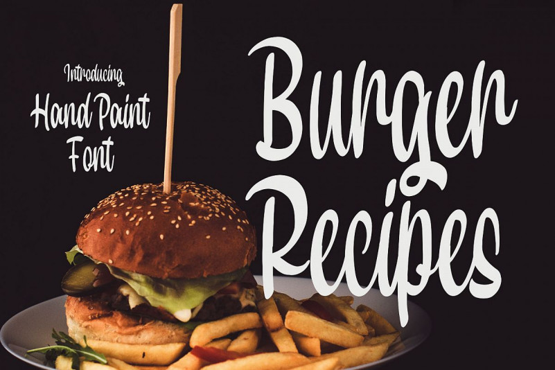 Hand Paint Font iFonts.xyz